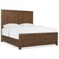 Hooker Furniture Driftwood 4-Piece King Panel Bedroom Set in Worn Saddle, , large