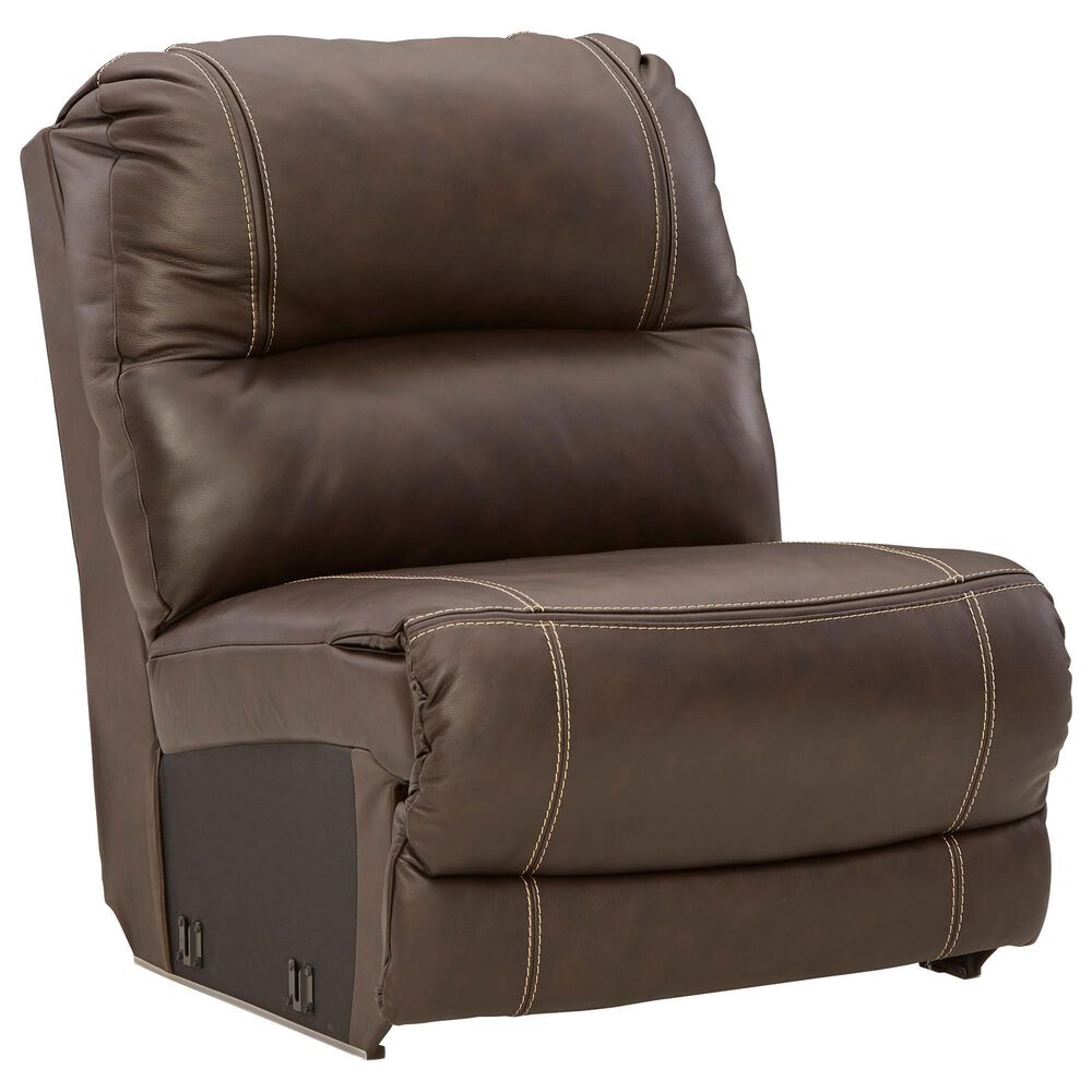 Signature Design by Ashley Dunleith 6-Piece Power Reclining Curved Sectional in Chocolate, , large