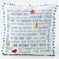One Hundred 80 Degrees 18" x 18" Texas in Bloom Throw Pillow in White, , large