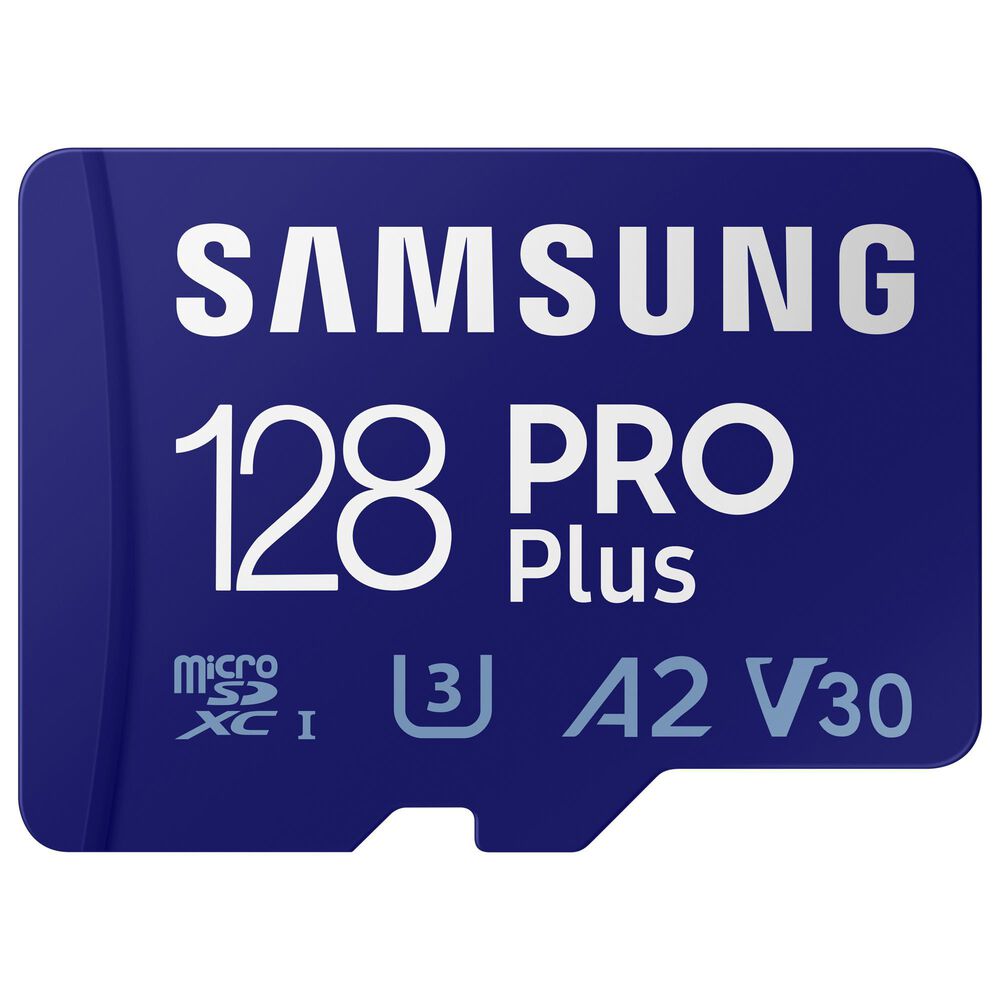 Samsung 128GB PRO Plus + Adapter microSDXC Memory Card, , large