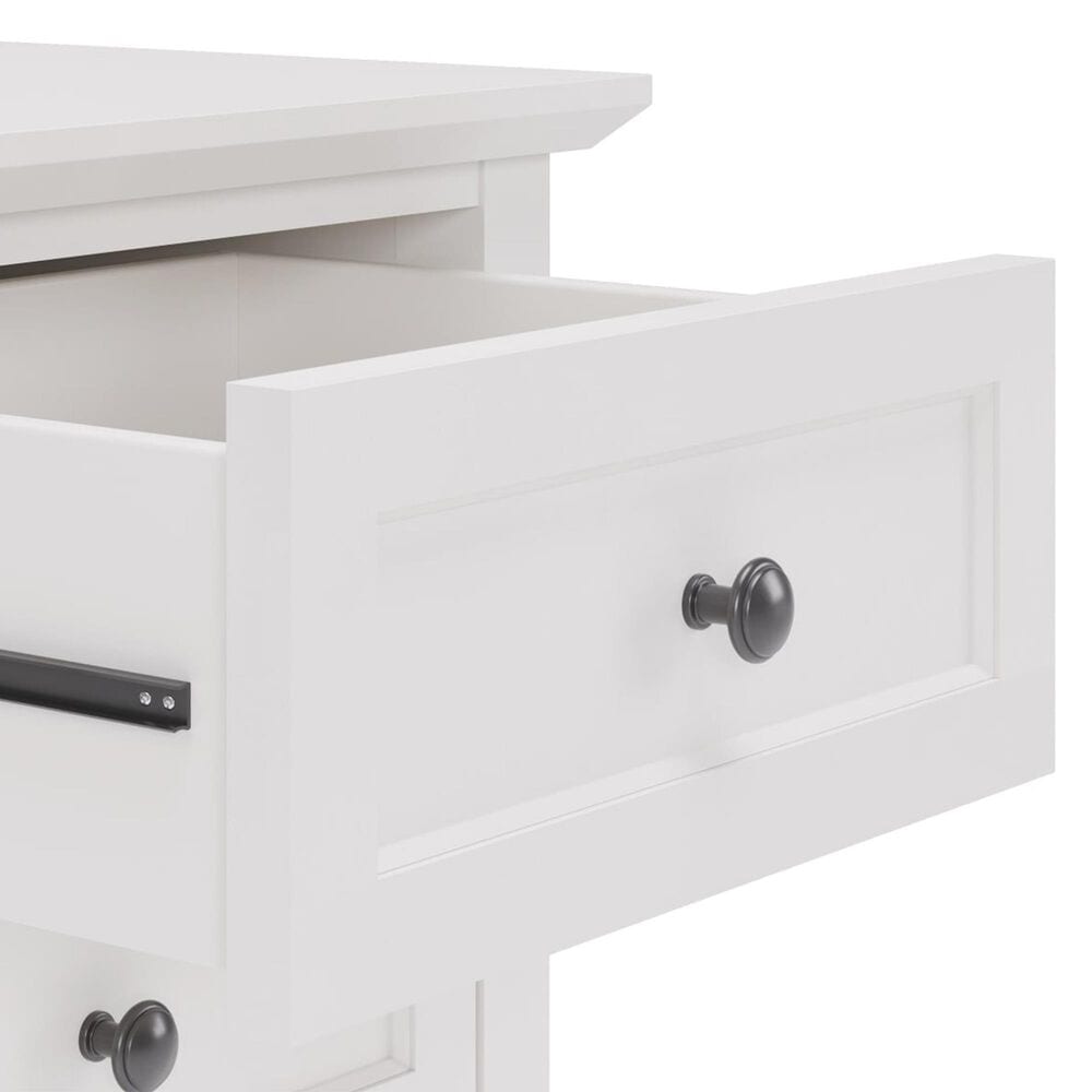 Urban Home Grace 5-Piece Queen Bedroom Set in Snowfall White, , large