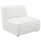 Coaster Sunny Armless Chair in Ivory, , large