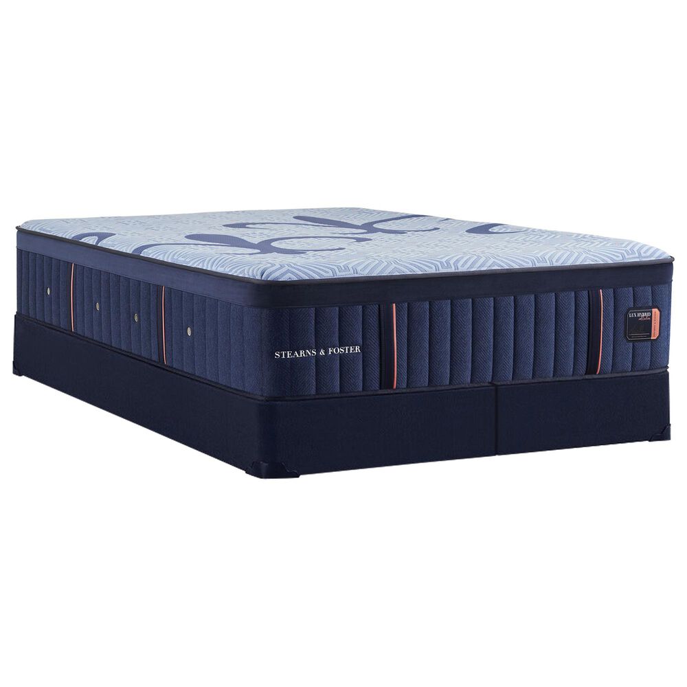 Stearns & Foster Lux Estate Elite Firm Hybrid King Mattress with High Profile Box Springs, , large