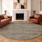 Dalyn Rug Company Vico VC9 Khaki 8" Round Area Rug, , large
