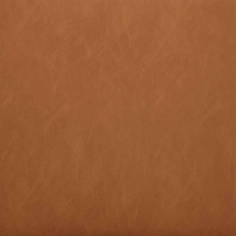 Lifestyle Solutions Grant Round Ottoman in Caramel, , large
