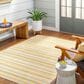 Surya Eagean EAG-2424 Mustard and Ivory 8"10" x 12" Indoor/Outdoor Area Rug, , large