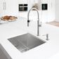 Blanco Precision 19" R10 Single Bowl Kitchen Sink in Satin Polished, , large