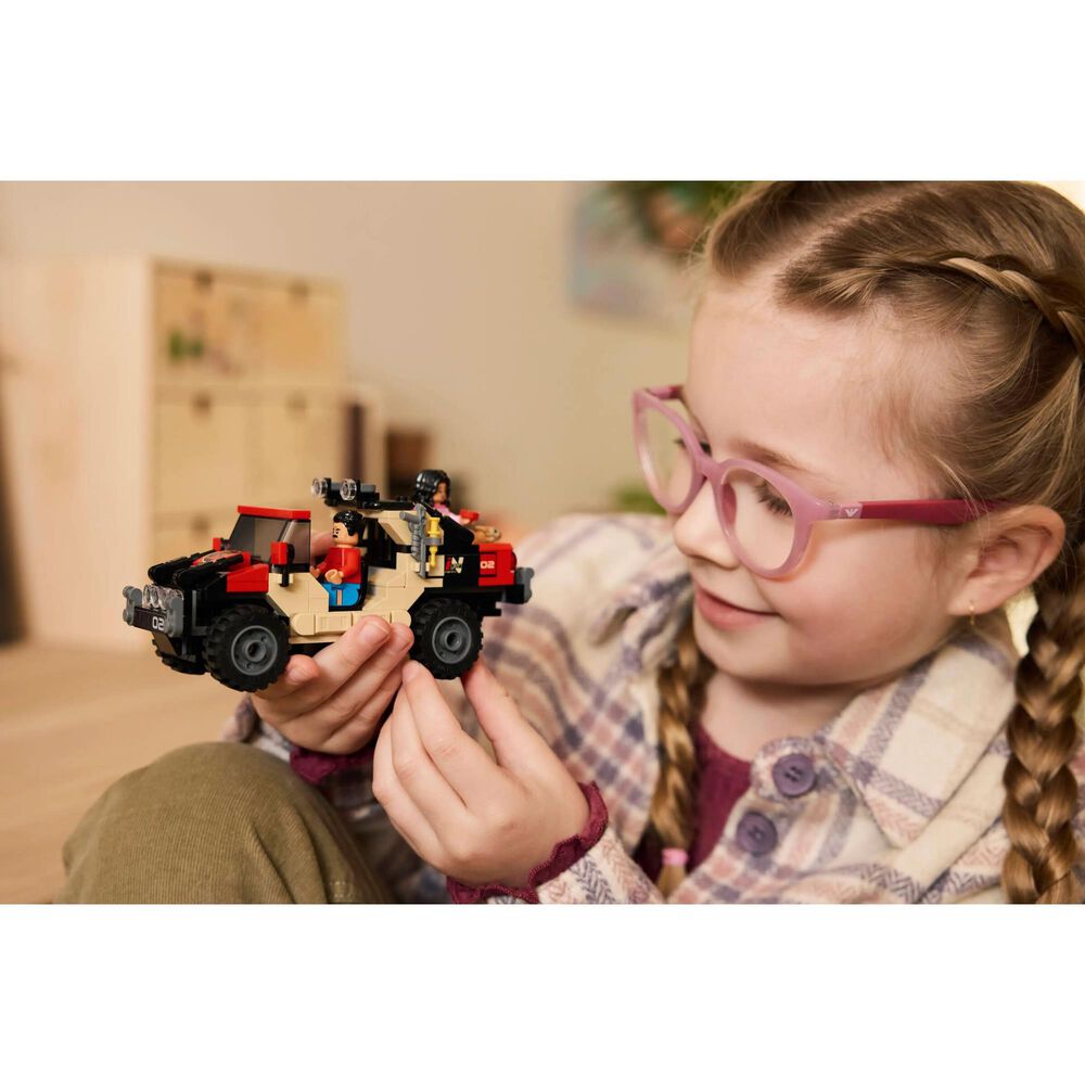 LEGO Jurassic World - Raptor Off-Road Escape Building Set in Red and Orange, , large