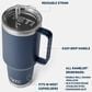 YETI Rambler 42 Oz Straw Mug with Straw Lid in Beekeeper, , large