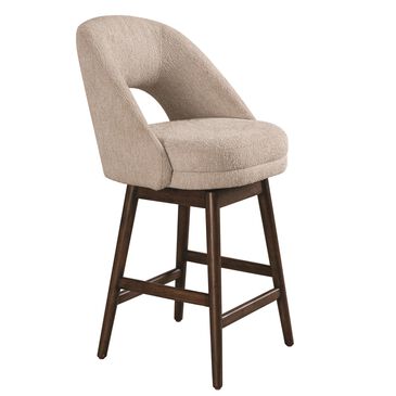 Blue River Adrian Swivel Counter Stool in Ancient Stone, , large