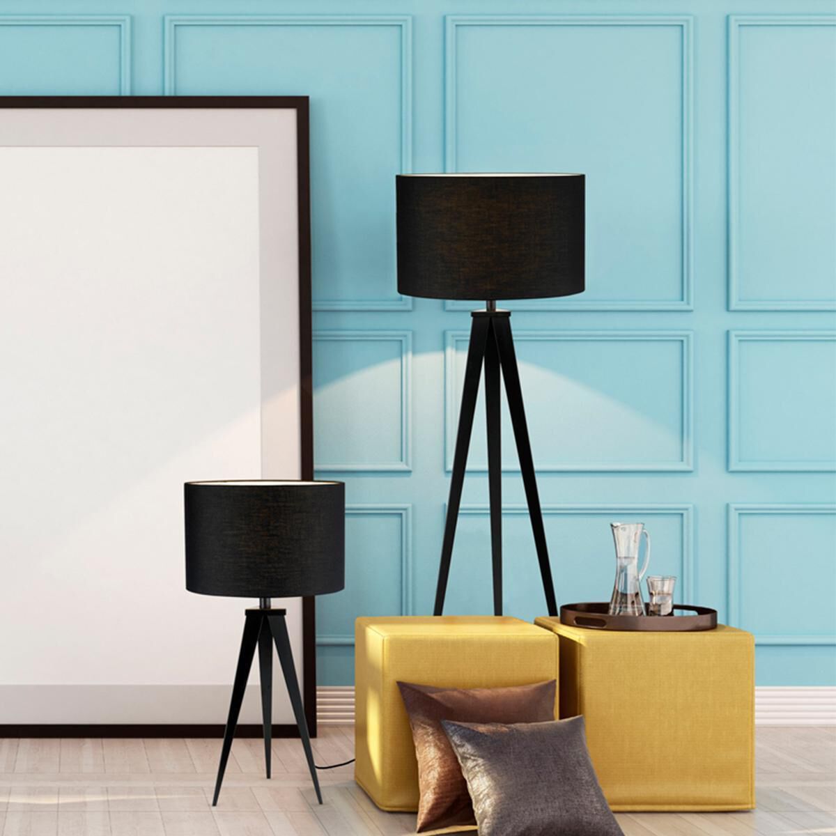 Director cheap floor lamp