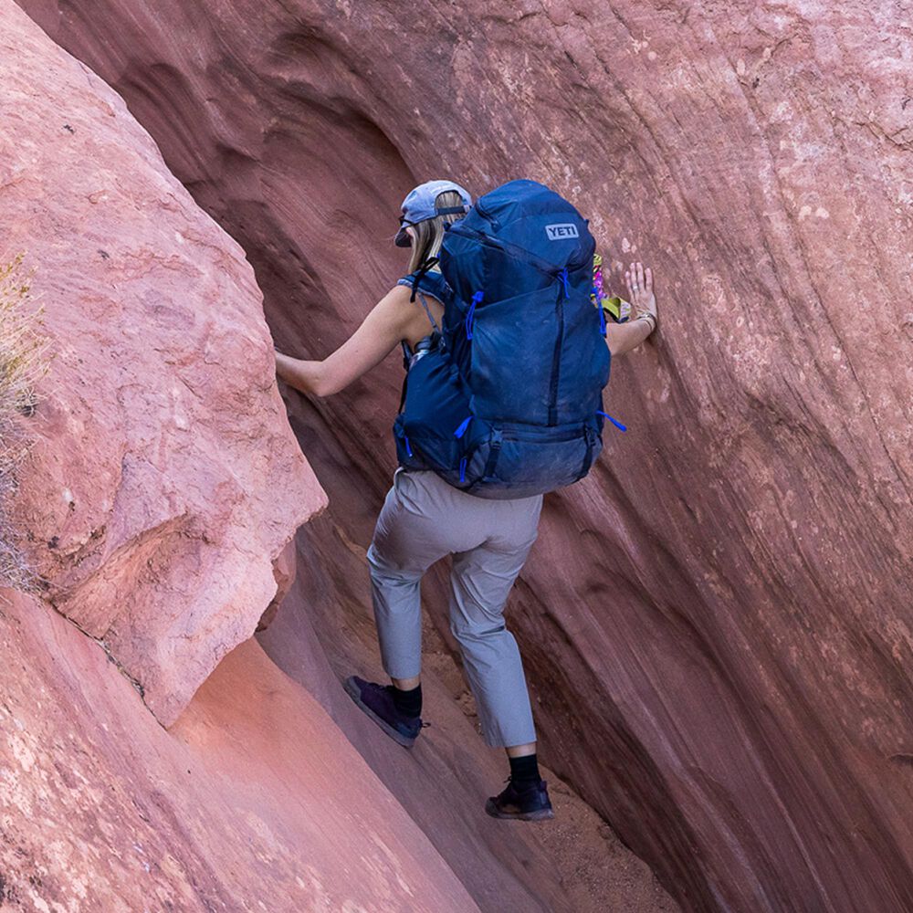YETI Skala 60L Women's Hiking Backpack in Classic Navy - XS/S, , large