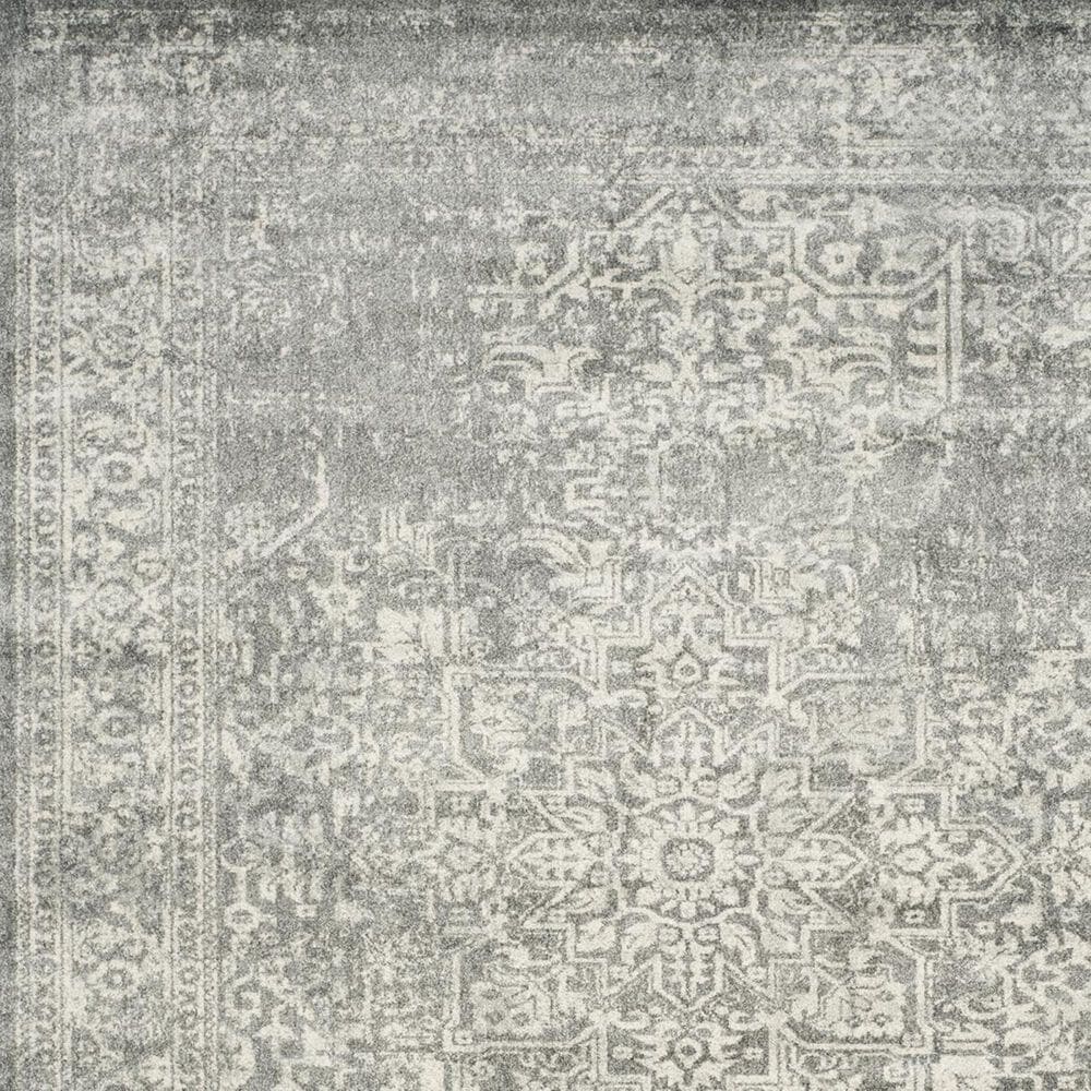 Safavieh Evoke EVK256S 2&#39;2&quot; x 17&#39; Silver and Ivory Runner, , large