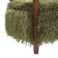 Furniture of America Lumir Long-Haired Accent Chair in Green, , large