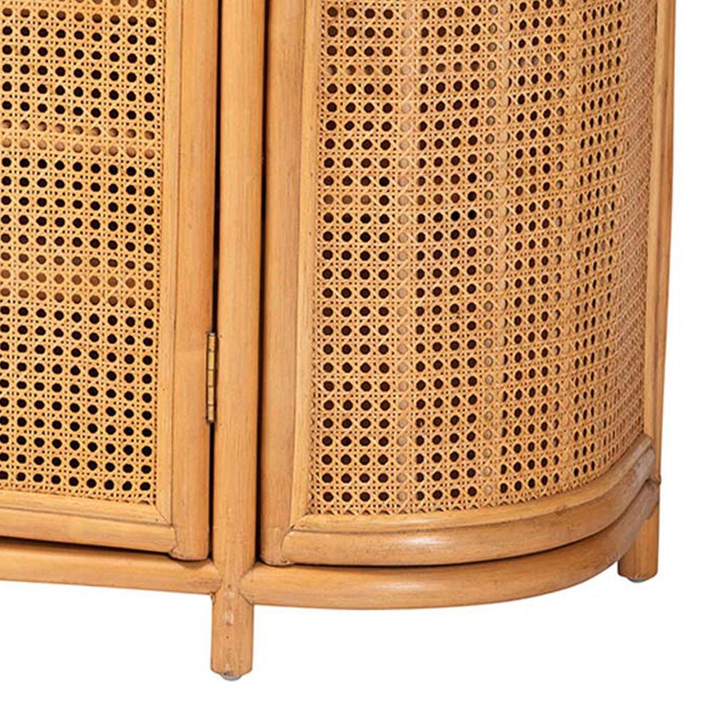Baxton Studio McKenna 2-Drawer Sideboard in Light Honey, , large