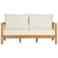 HOMLUX 4-Pieces Outdoor Conversation Set in Beige and Brown, , large
