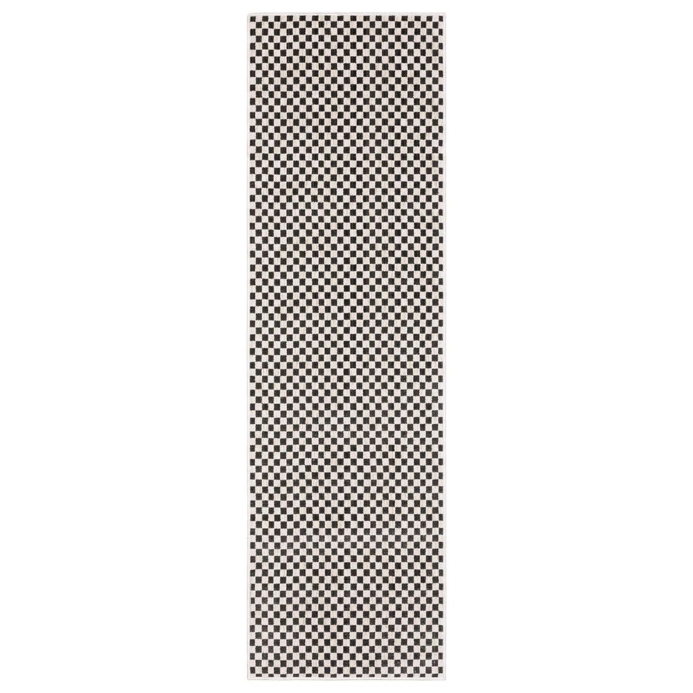 ROW by Oriental Weavers Hunter Black and Ivory 2"3" x 7"6" Runner, , large