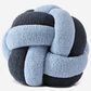 Sunday Citizen 12" Round Knot Throw Pillow in Midnight and Denim, , large