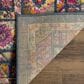 Safavieh Madison MAD133C 10" x 14" Blue and Fuchsia Area Rug, , large