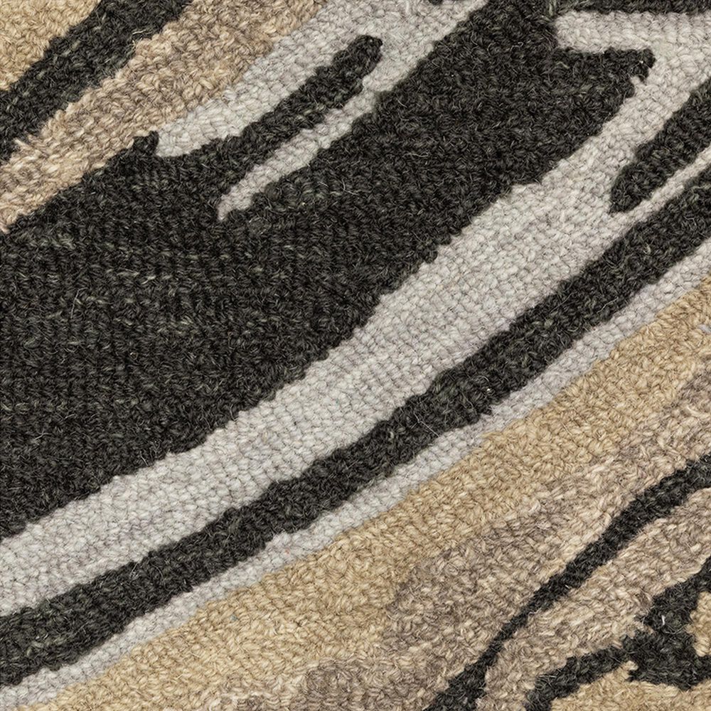 Oriental Weavers Kipton 2&#39;6&quot; x 8&#39; Grey and Gold Runner, , large