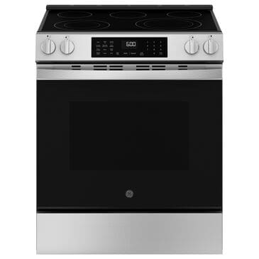 GE Appliances 30" Slide-In Electric Convection Range with No Preheat Air Fry in Fingerprint Resistant Stainless Steel, , large