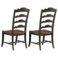 Hooker Furniture Hill Country Side Chair in Anthracite Black (Set of 2), , large