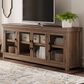 Ashley Boardernest 85" Extra Large TV Stand in Light Brown, , large