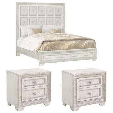 Chapel Hill Queen Bed and Two Nightstands, , large