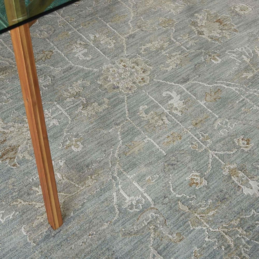 Nourison Infinite 7&#39;10&quot; x 10&#39;4&quot; Blue Area Rug, , large