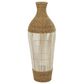 Maple and Jade 32.2" Handmade Decorative Vase in White, Natural Brown and Cream, , large