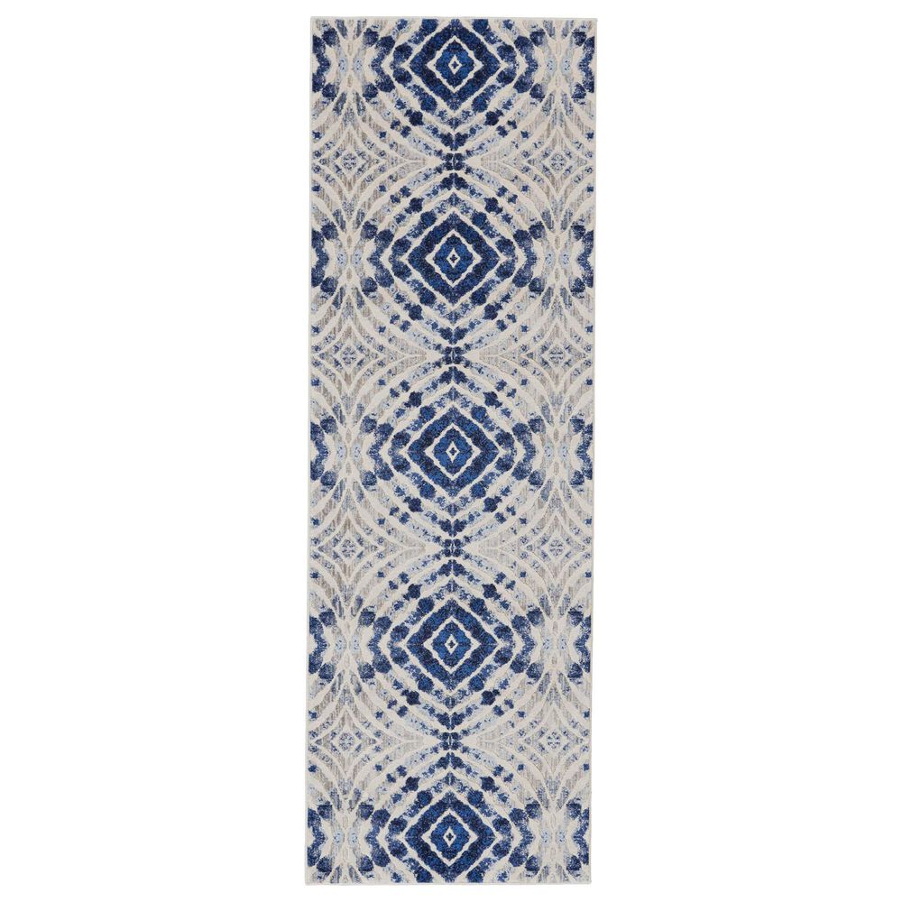 Feizy Rugs Milton 3469F 2'7" x 8' Dusk Runner, , large