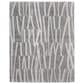 Feizy Peconic Ivory and Black 8" x 10" Area Rug, , large