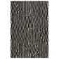 Momeni Xander Geometric 9" x 13" Black Area Rug, , large