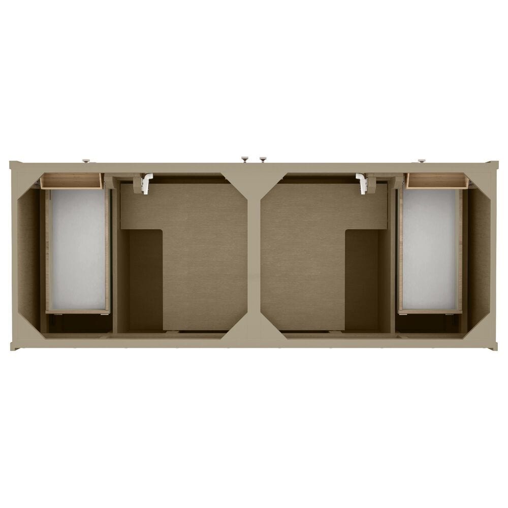 James Martin Vanities Chicago 60" Double Bathroom Vanity Cabinet in Walnut Whisper, , large