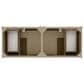 James Martin Vanities Chicago 60" Double Bathroom Vanity Cabinet in Walnut Whisper, , large