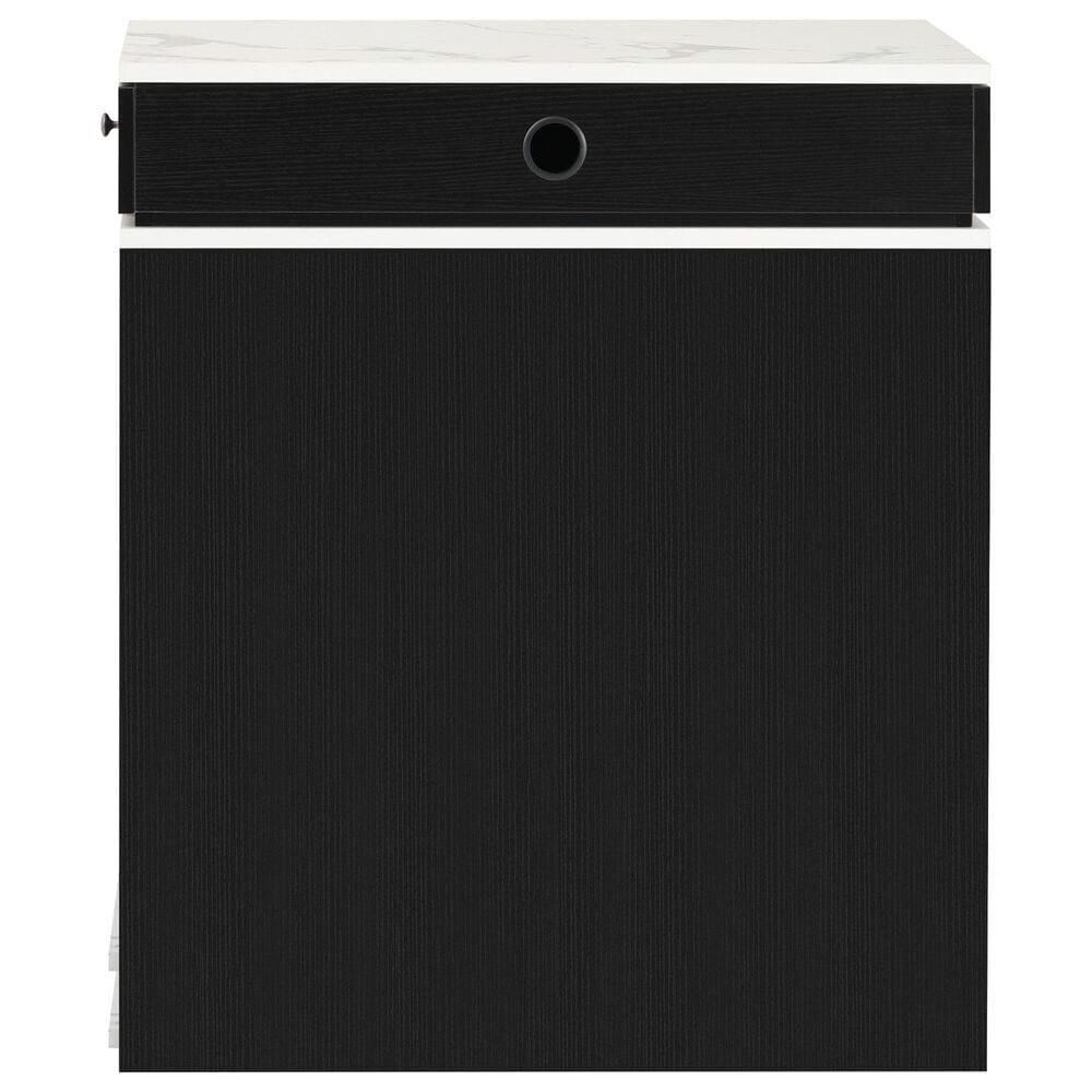 HOMLUX 60" Kitchen Island in Black, , large