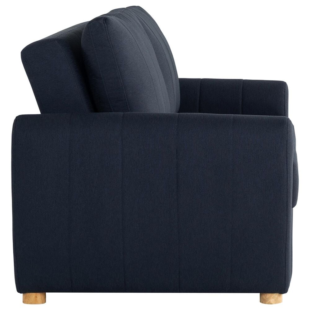 Lifestyle Solutions Galloway Convertible Loveseat in Navy, , large