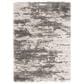 Nourison Dreamy Shag 4" x 6" Charcoal and Ivory Area Rug, , large