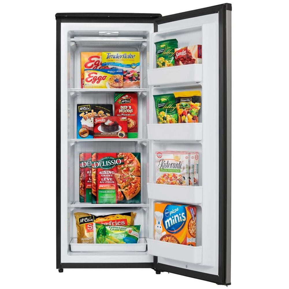 Danby Designer 8.5 Cu. Ft. Upright Freezer in Stainless Steel, , large