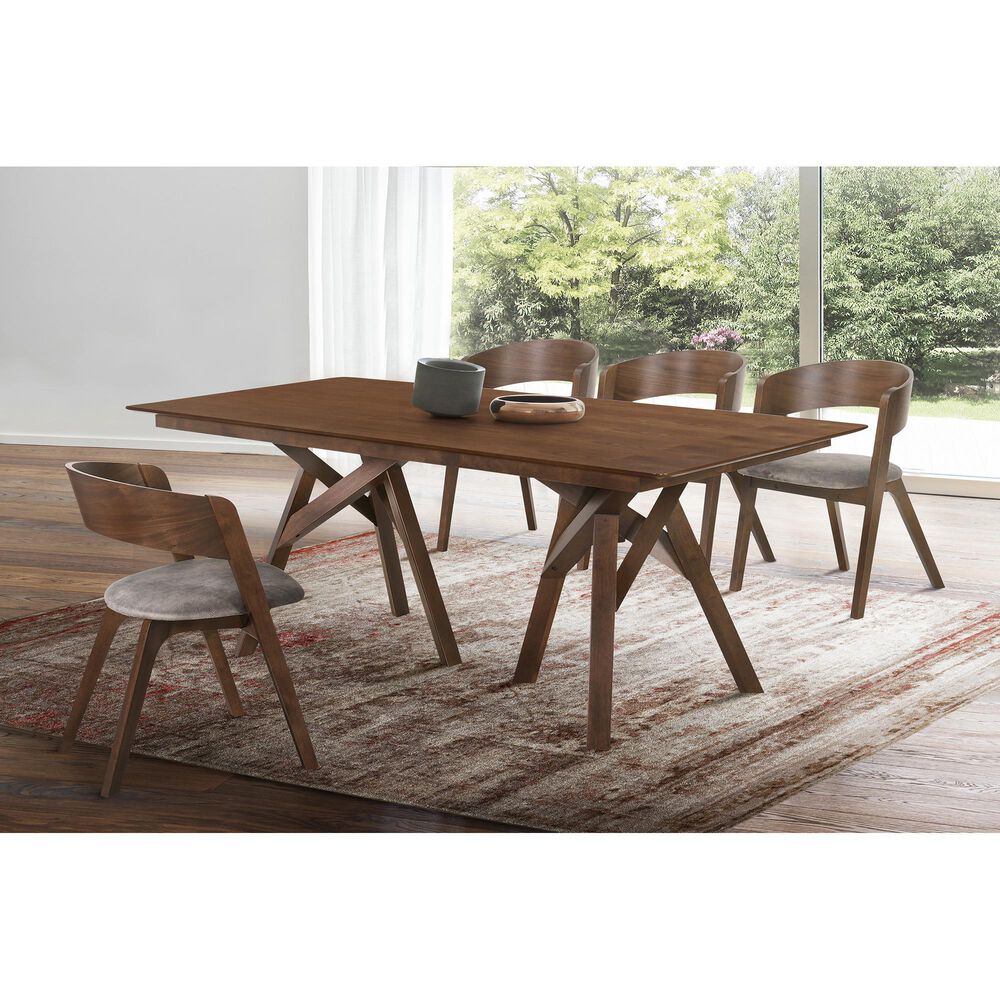 Blue River Cortina Dining Table in Walnut - Table Only, , large