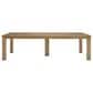 Millenium Galliden Rectangular Dining Table in Rustic Oak - Table Only, , large