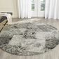 Safavieh Retro RET2137-1180 6" Round Cream and Grey Area Rug, , large