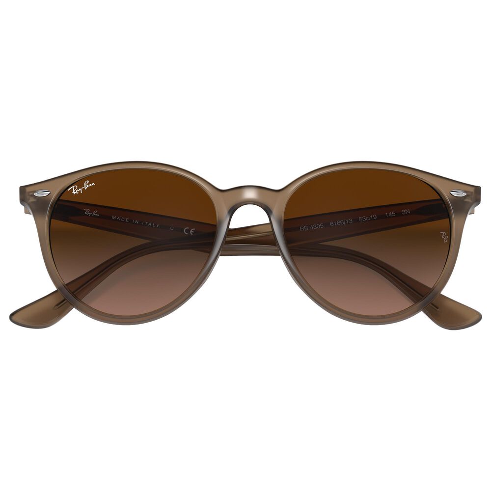 Ray-Ban Sunglasses with Brown Lenses in Polished Beige, , large
