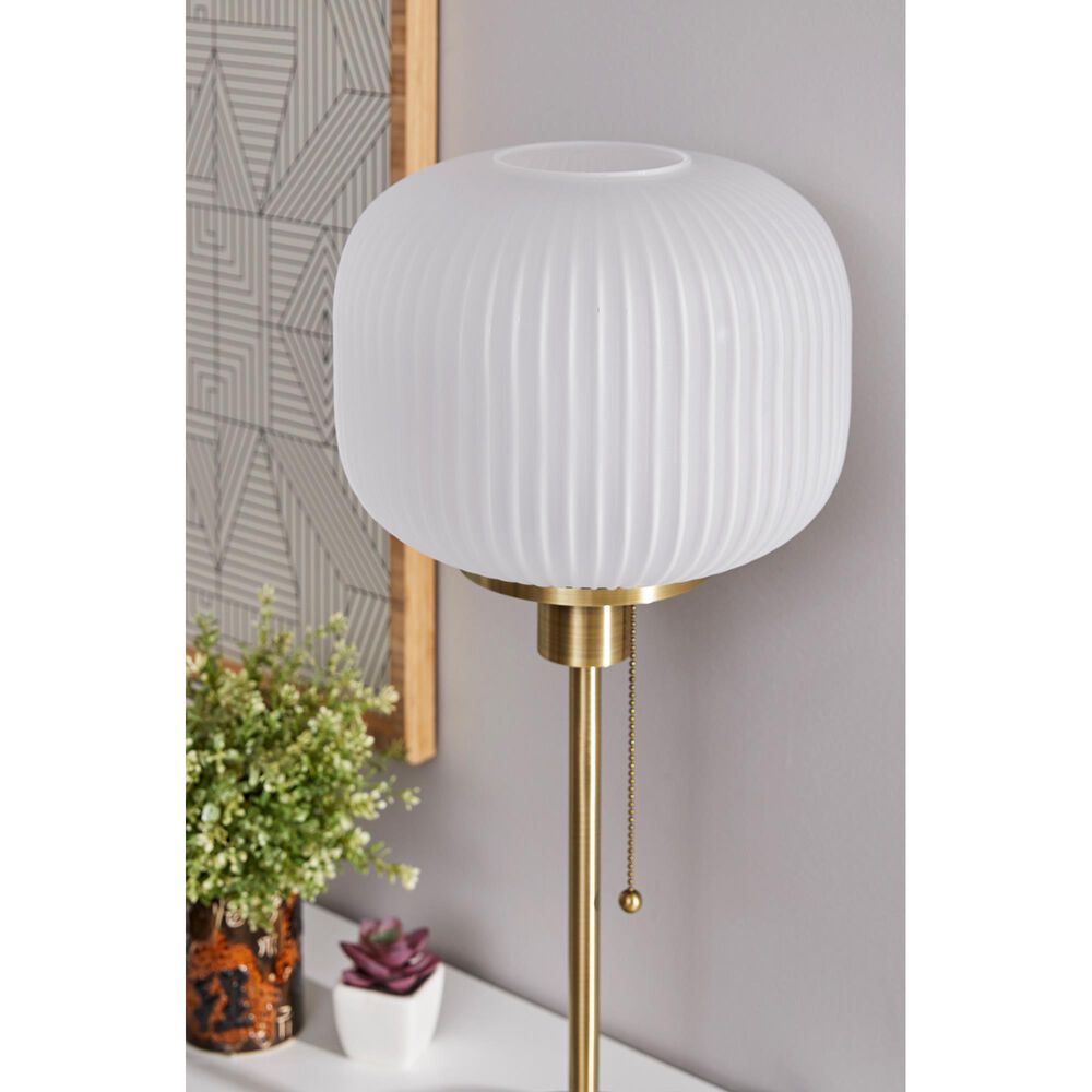 37B Hazel Table Lamp in Antique Brass, , large