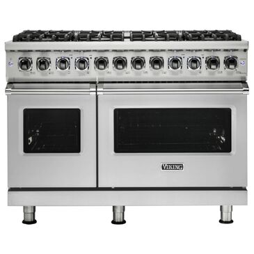 Viking Range 48" VDR5488BSSLP Dual Fuel Range in Stainless Steel, , large