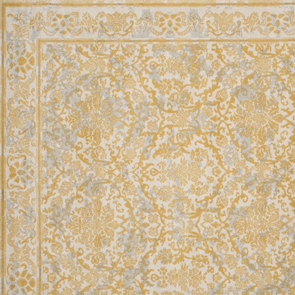 Safavieh Evoke EVK242S 2&#39;2&quot; x 4&#39; Ivory and Gold Runner, , large