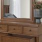 Ashley Rowlenstown Bedroom Mirror in Medium Brown, , large