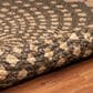L&R Resources Synergy 6" Round Tan and Gray Area Rug, , large