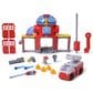 PAW Patrol Fire Rescue Command Center with Marshall Figure Playset, , large
