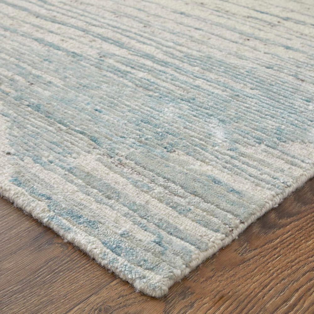 Feizy Brighton 2&#39;6&quot; x 8&#39; Mint and Ivory Runner, , large